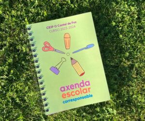 Portada da axenda para o curso 2023-2024